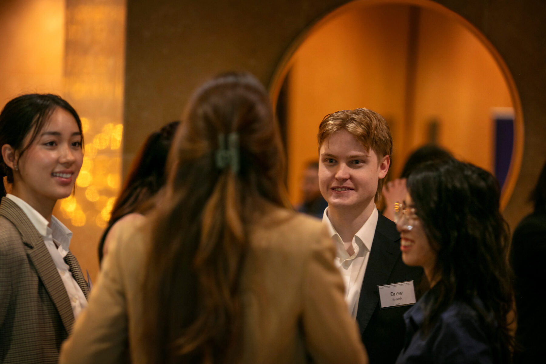 Participants networking during the Melbourne Forum